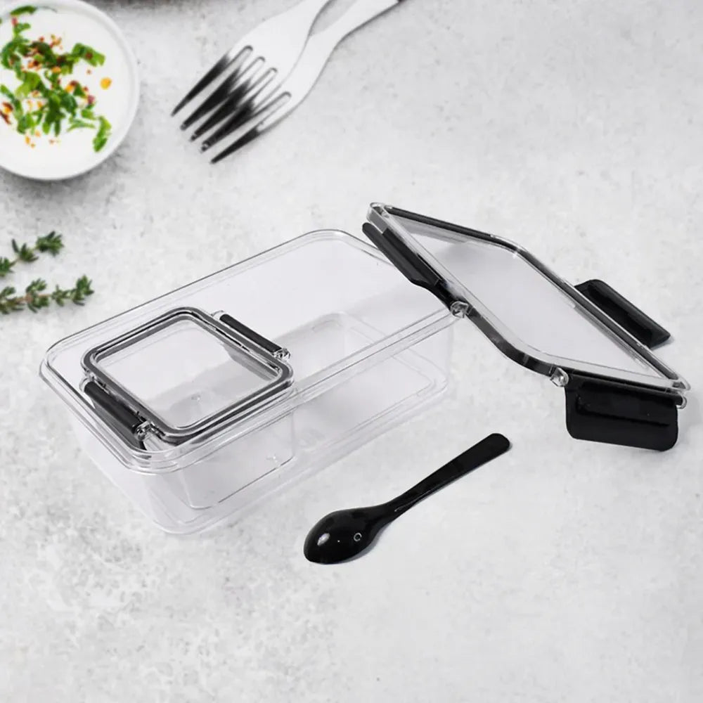 Plastic storage containers (2 pcs) - home & kitchen