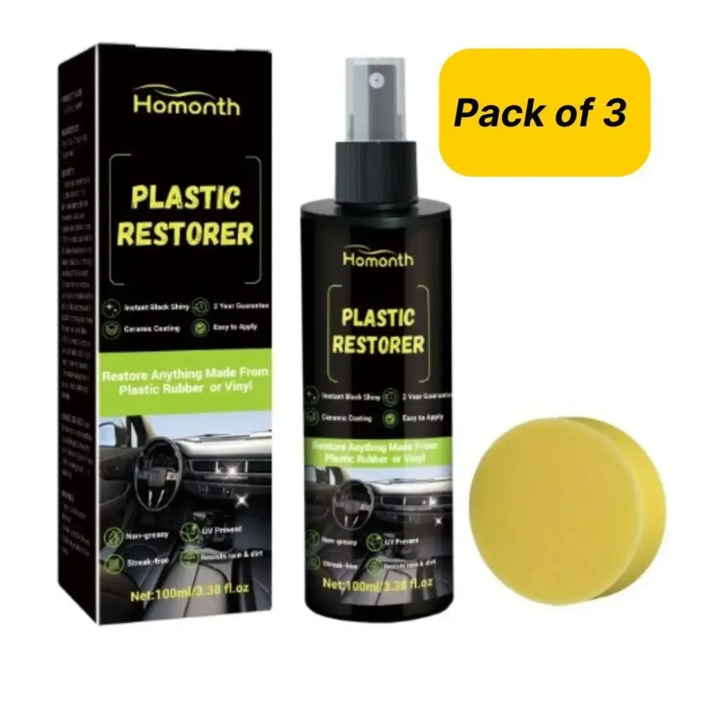 Plastic trim restorer - car and bike accessories