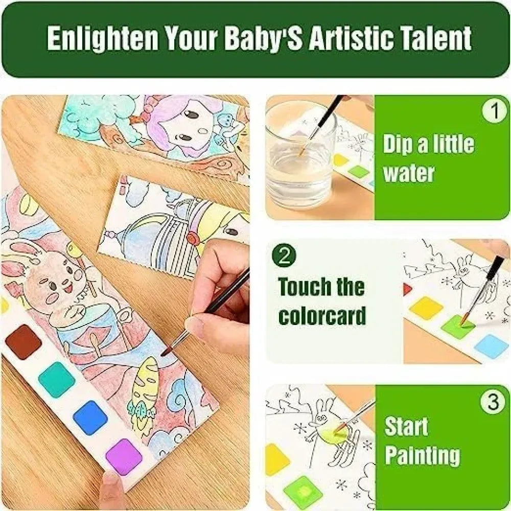 Pocket watercolour painting book