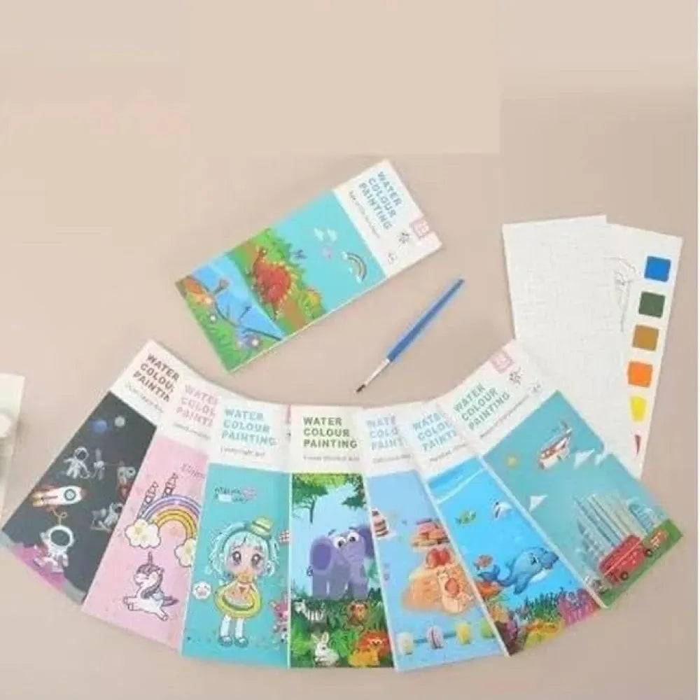 Pocket watercolour painting book