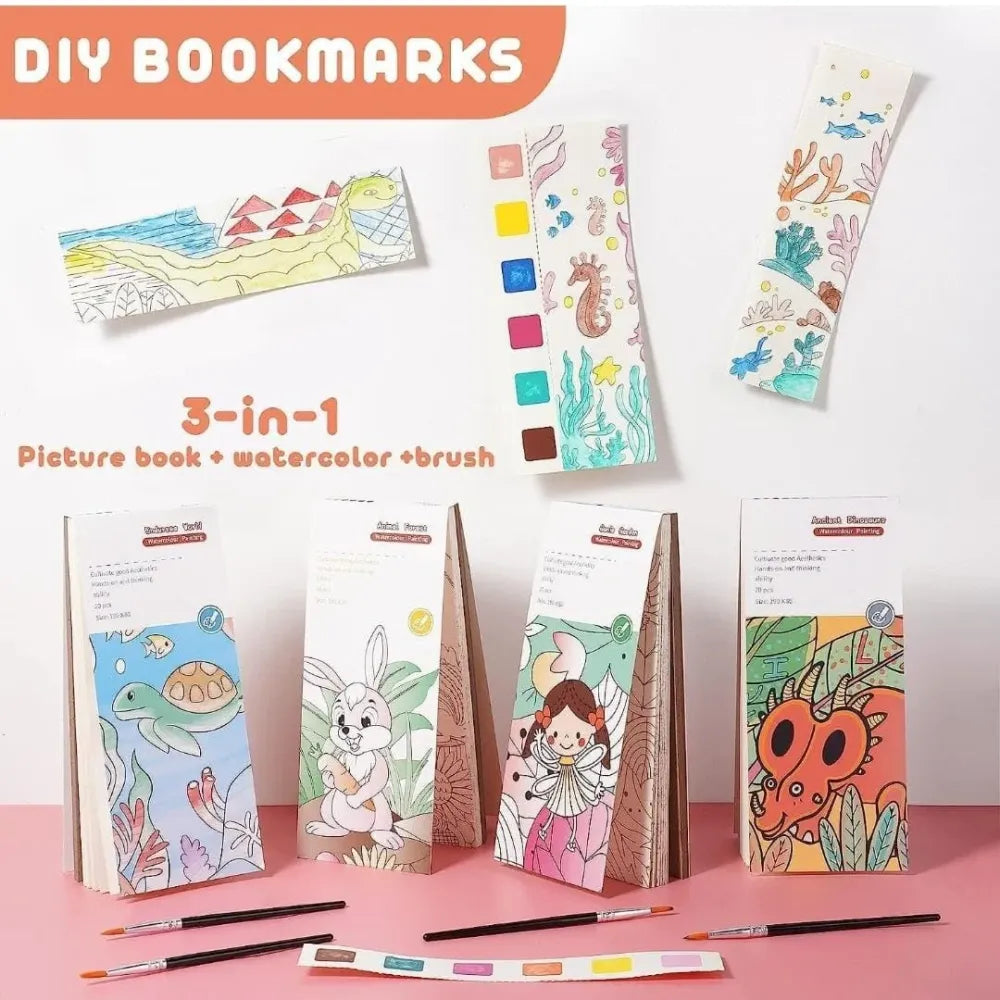 Pocket watercolour painting book