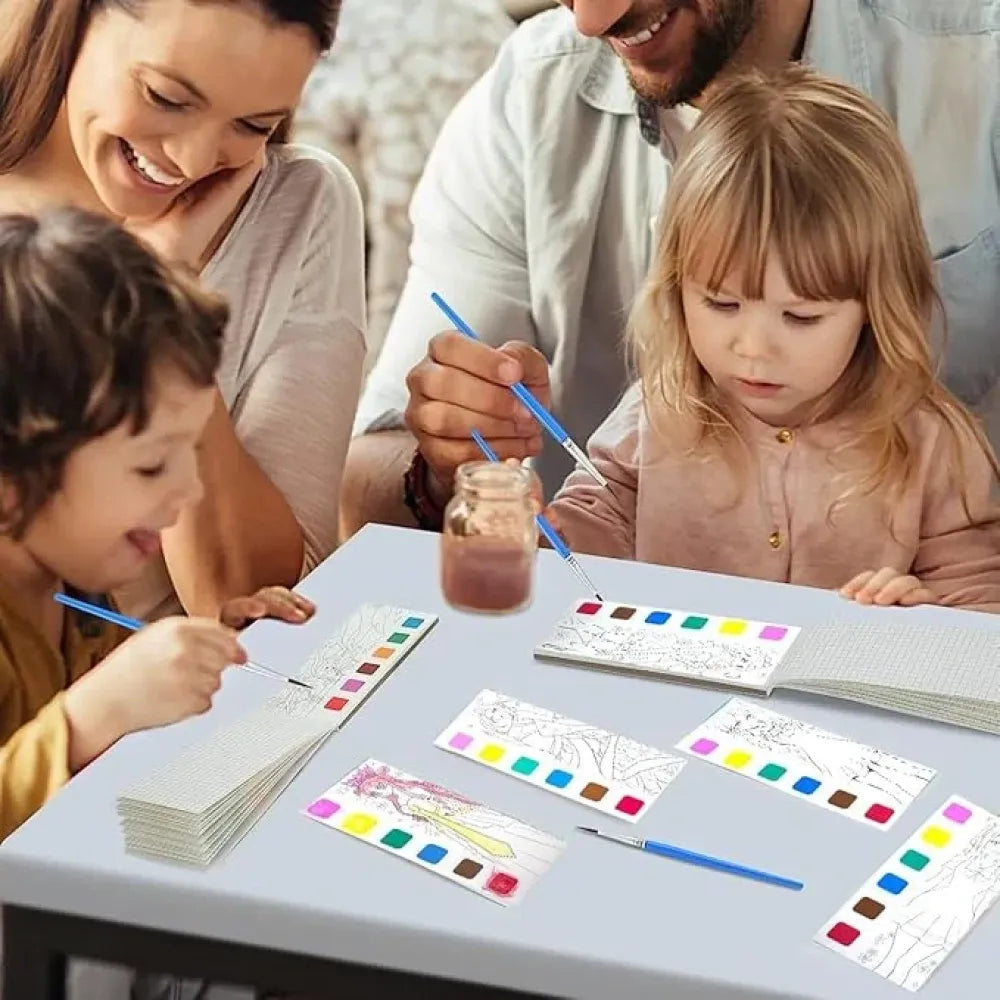 Pocket watercolour painting book