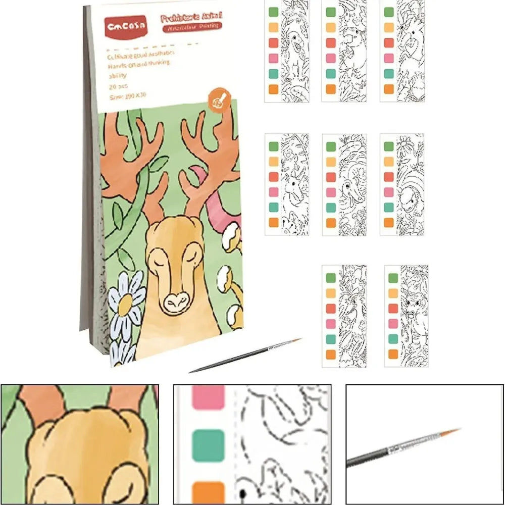 Pocket watercolour painting book