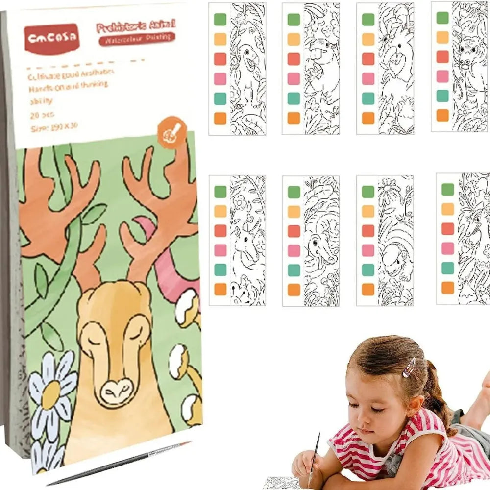 Pocket watercolour painting book