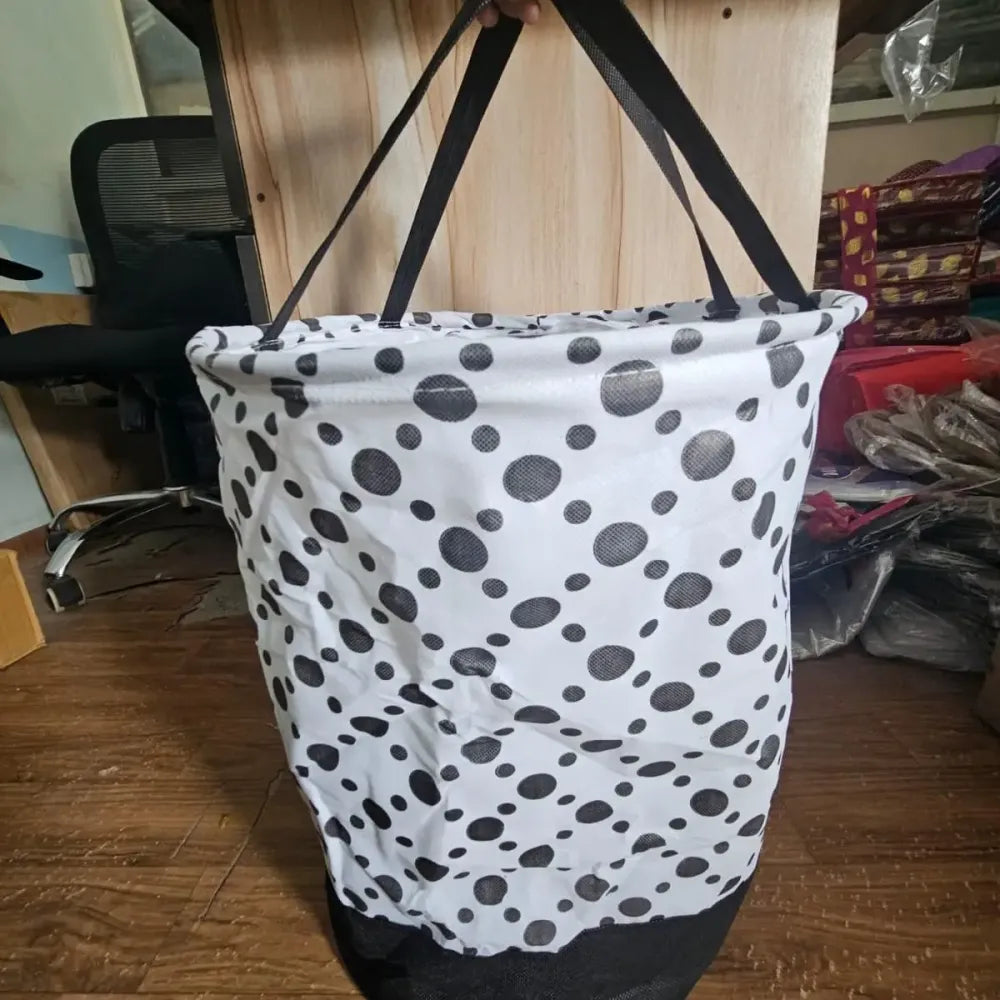 Polka dot laundry bag – 45l
