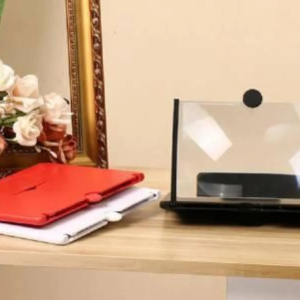 Smartphone screen magnifier.