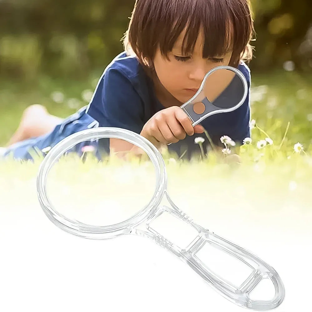 Portable acrylic magnifying glass - home improvement