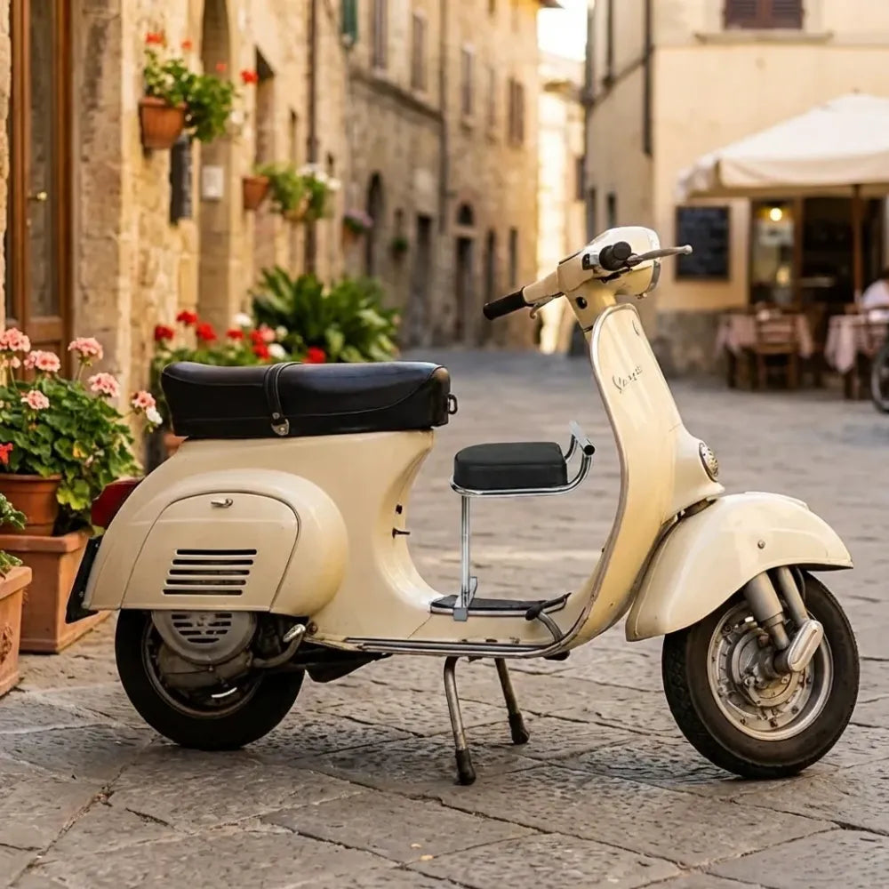 Portable baby seat for scooters