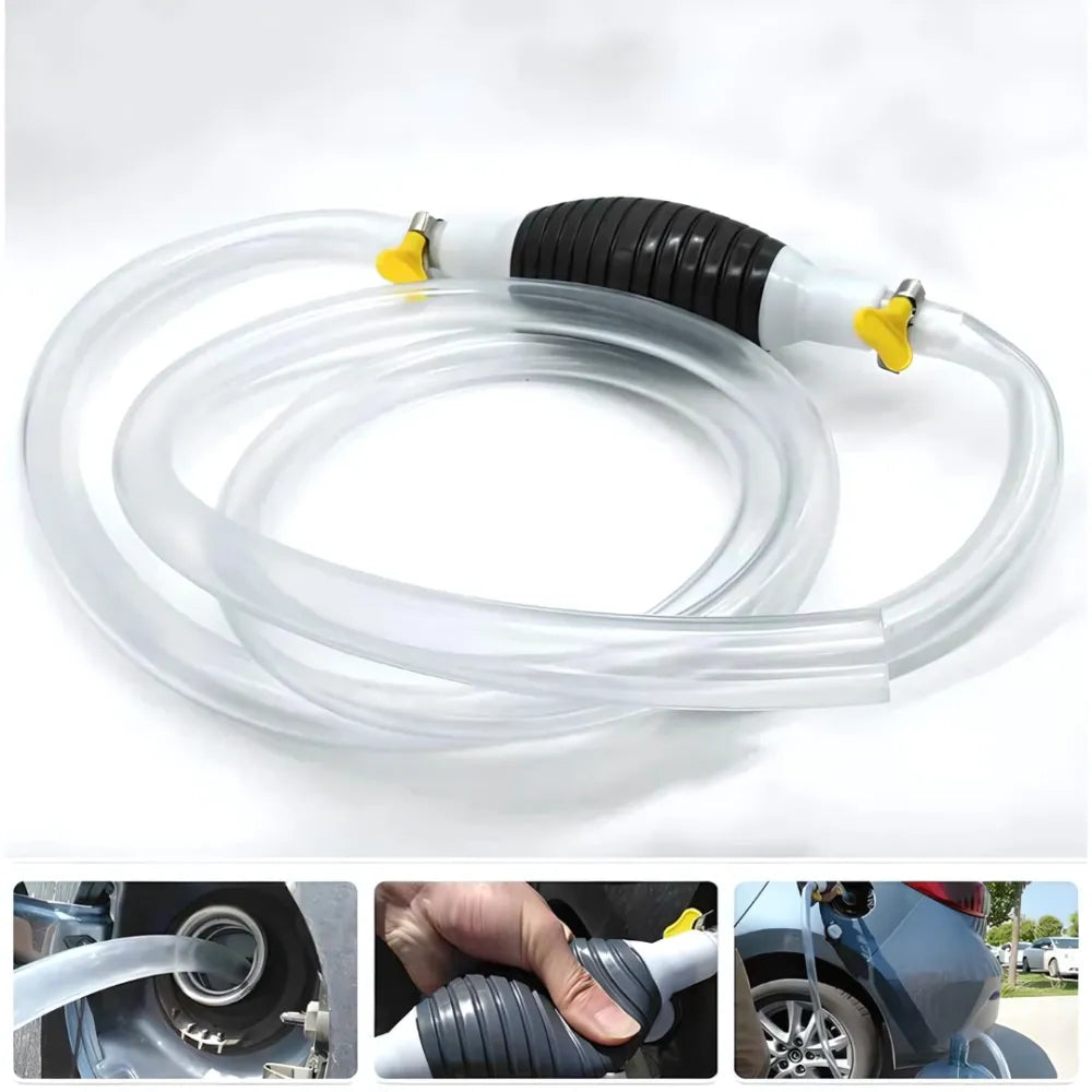 Portable car fuel transfer pump - automotive