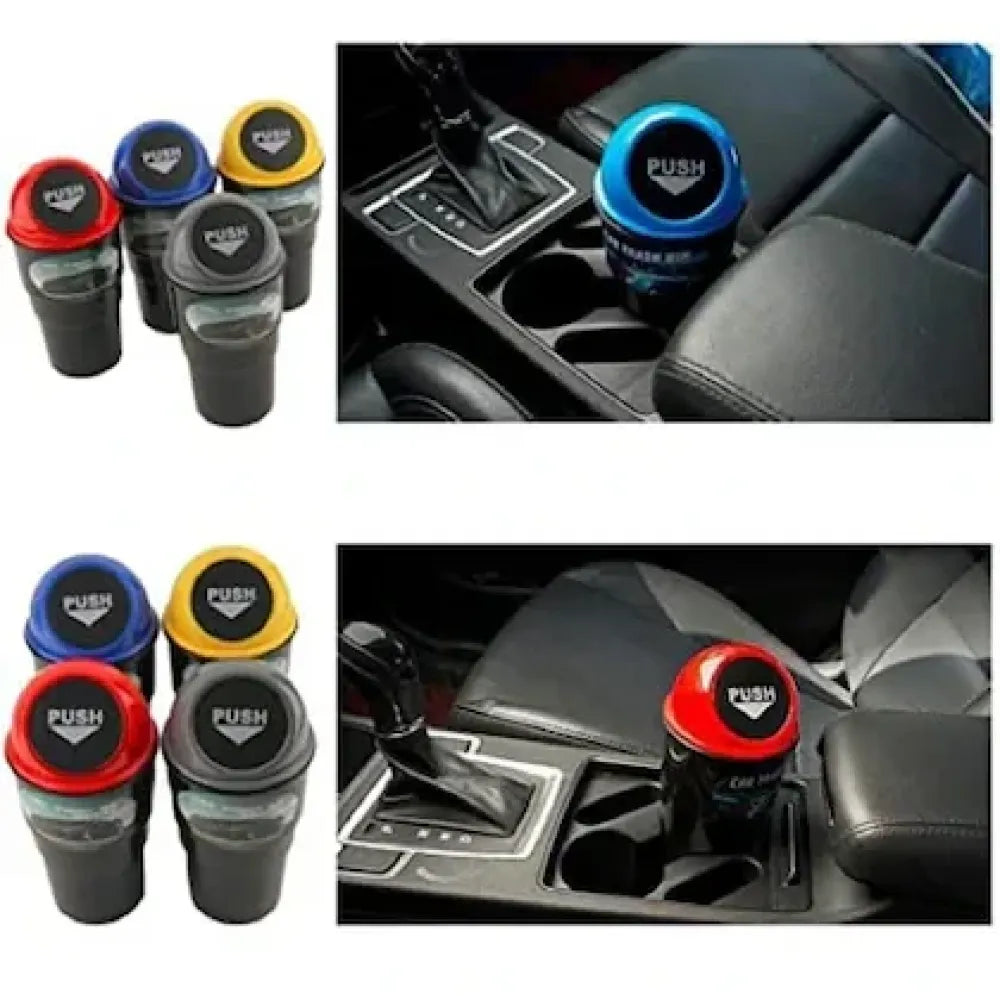 Portable car mini dustbin - automotive