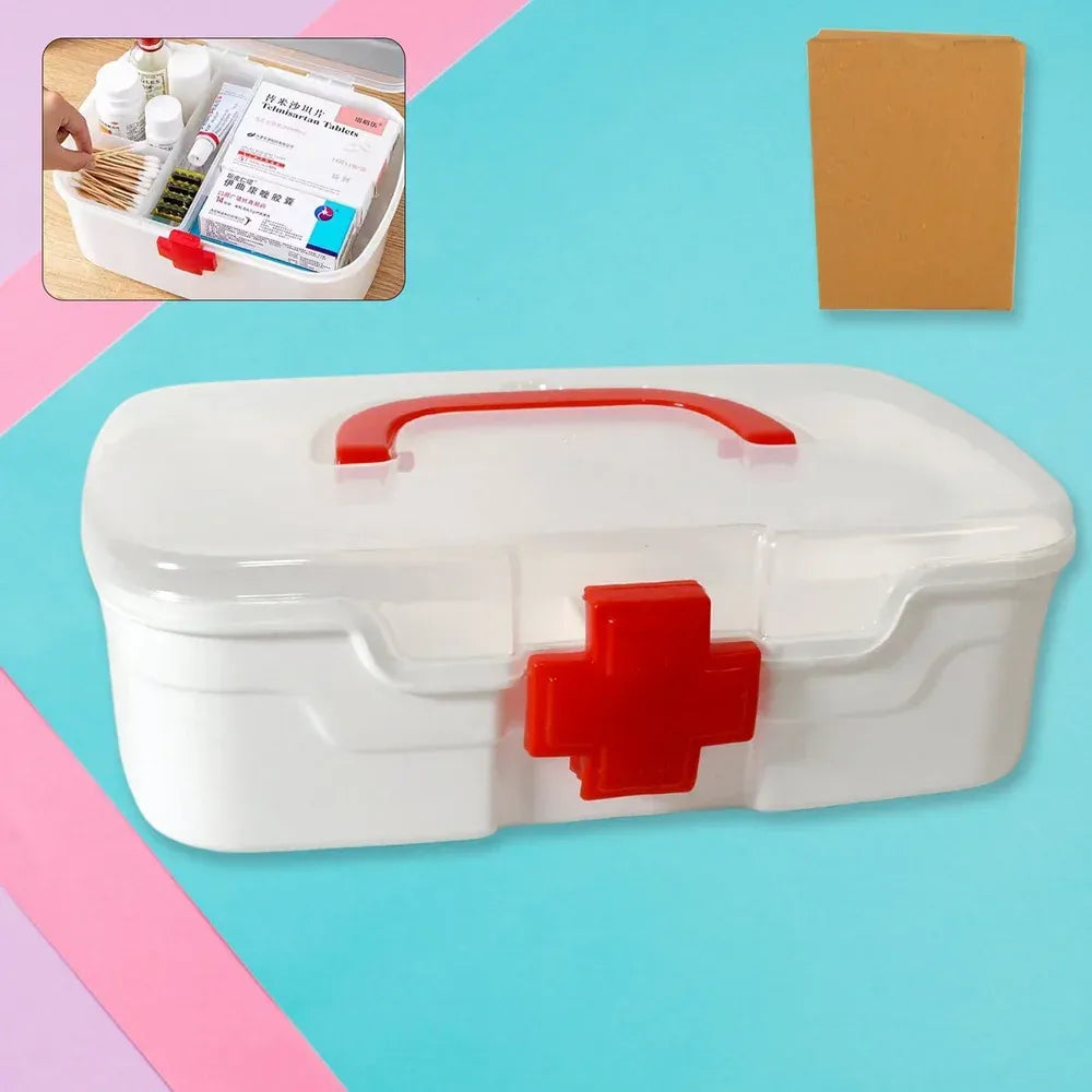 Portable first aid medical box - health care