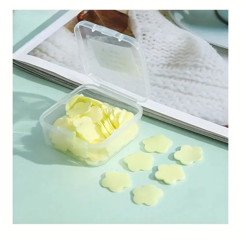 Portable flower soap sheets - home improvement
