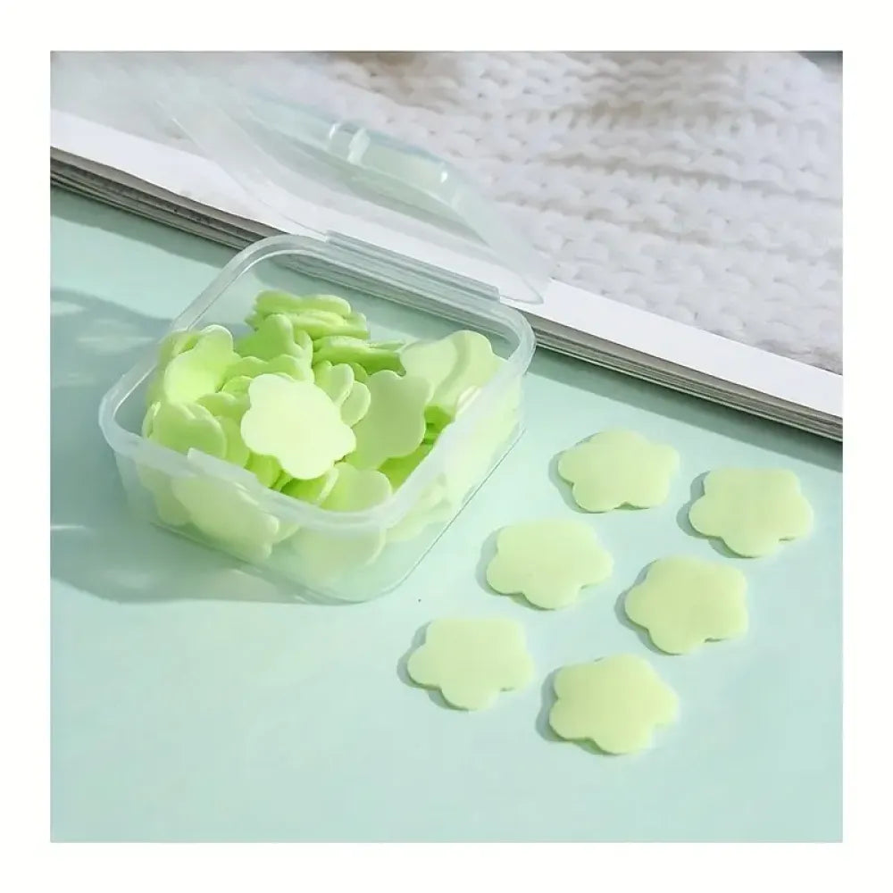Portable flower soap sheets - home improvement