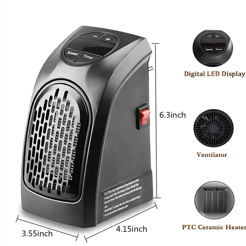 Portable heater handy