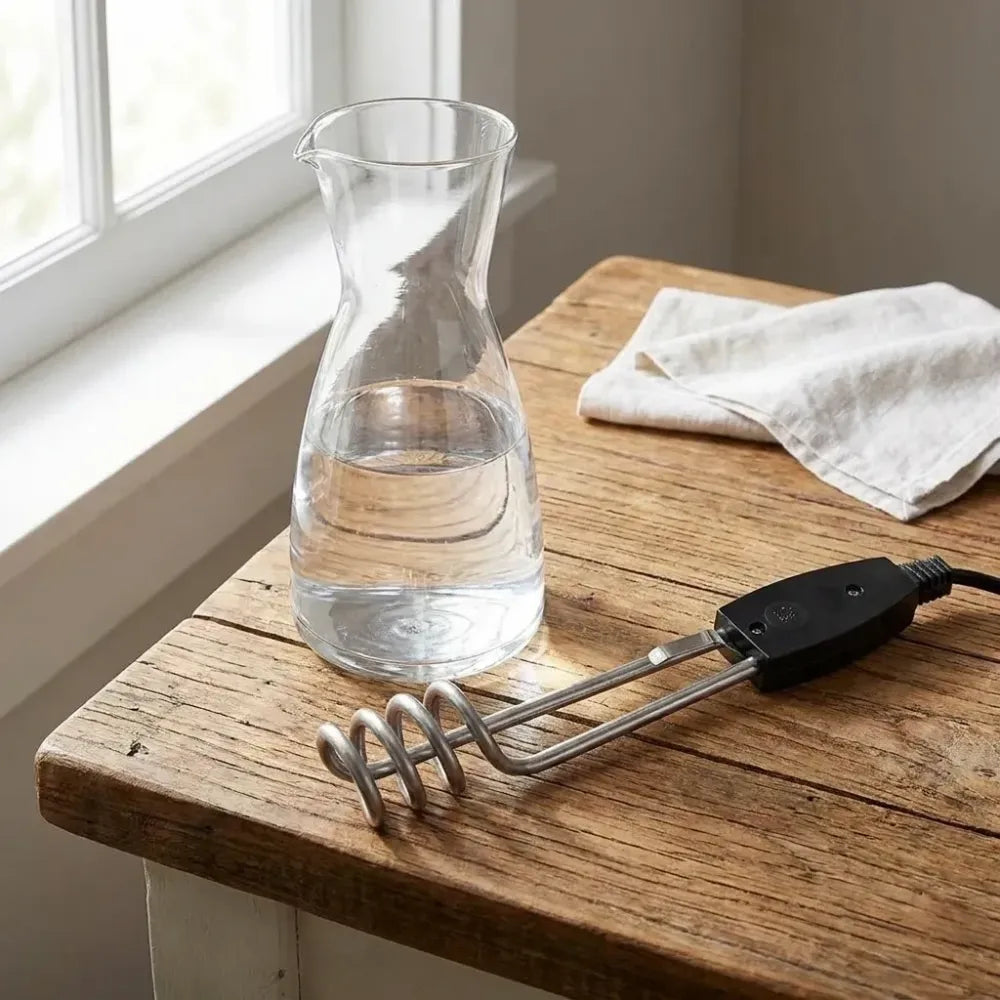 Portable immersion water heater - electronics
