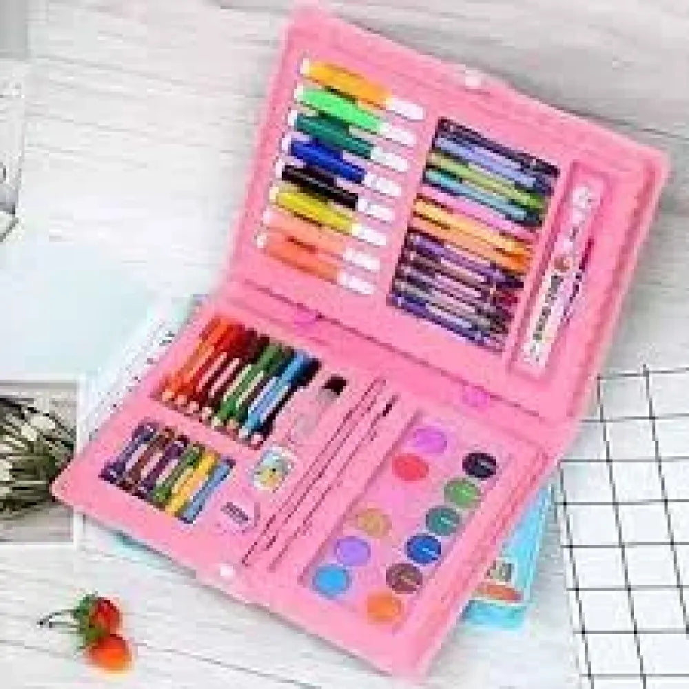 Portable kids art kit - office