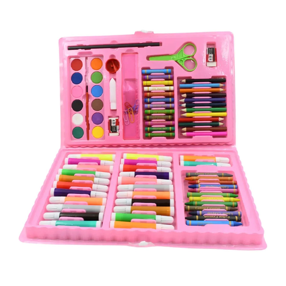 Portable kids art kit - office