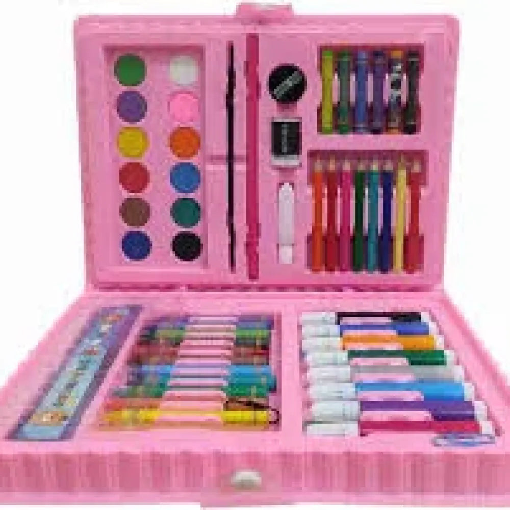 Portable kids art kit - office