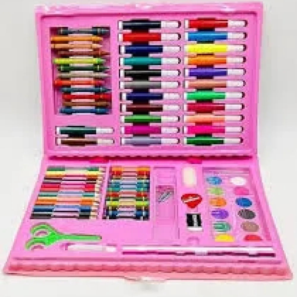 Portable kids art kit - office