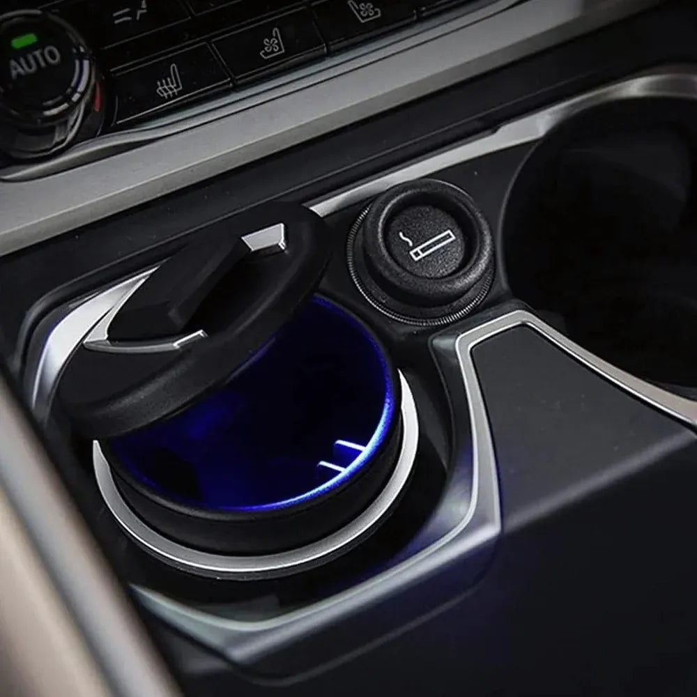 Portable led car ashtray - home improvement