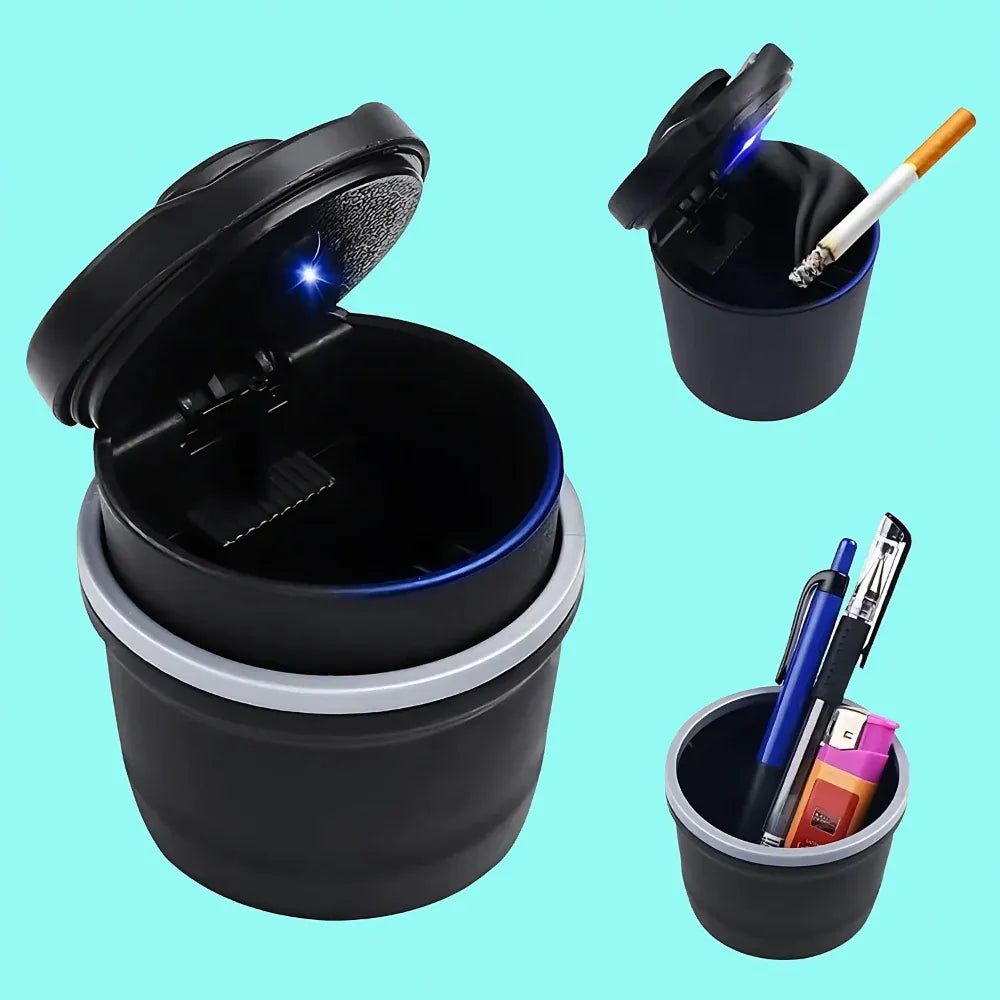 Portable led car ashtray - home improvement