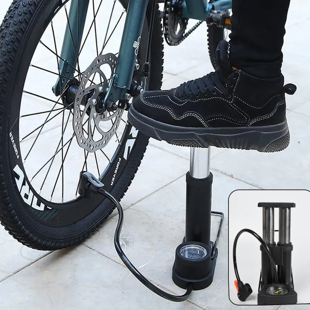 Portable mini bike pump - automotive