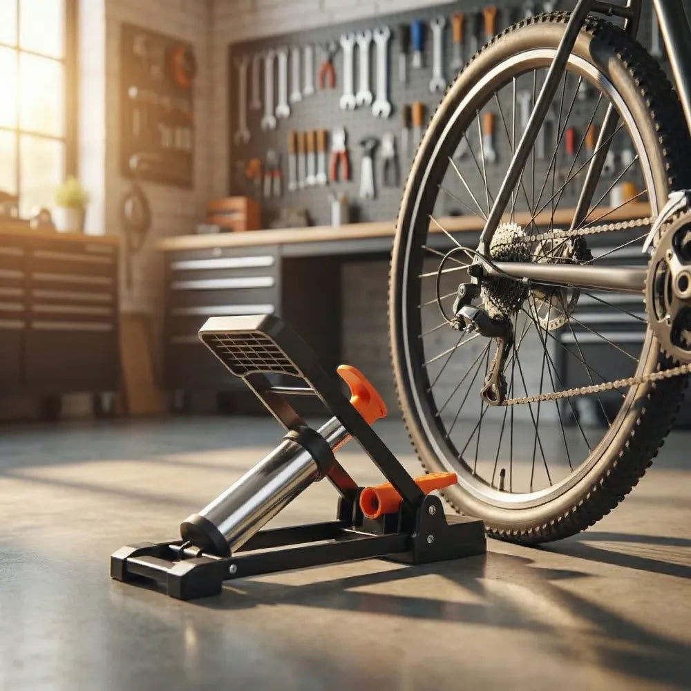Portable mini foot pump - automotive