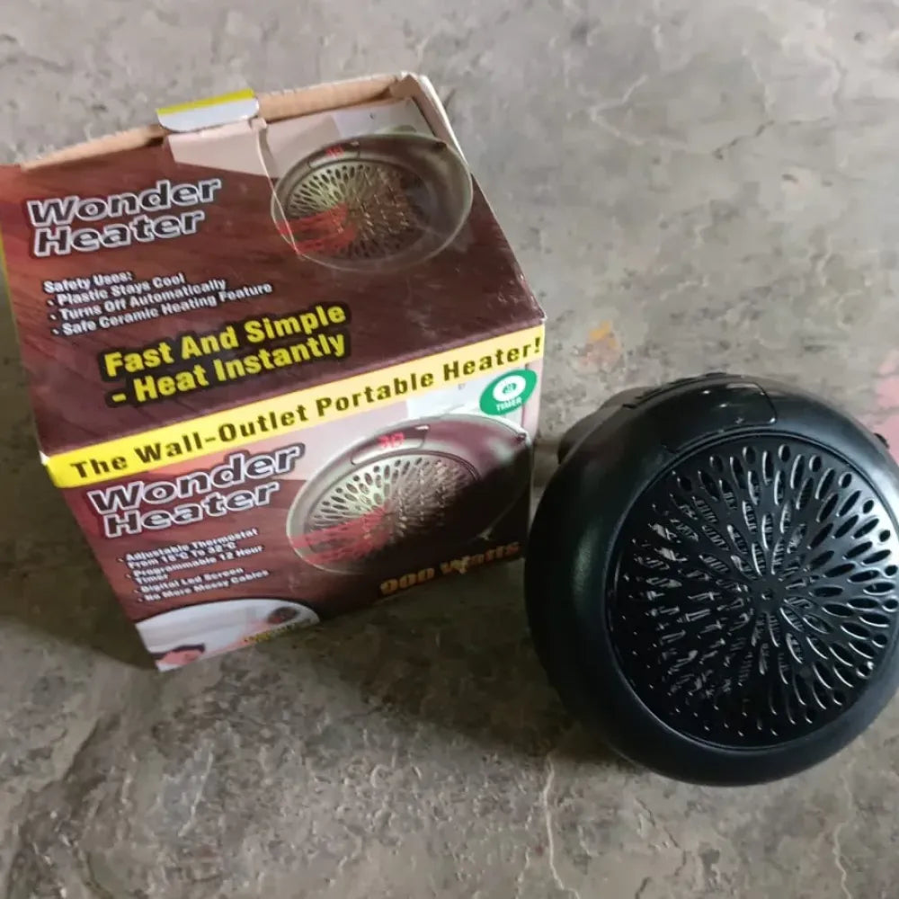 Portable mini room heater - office