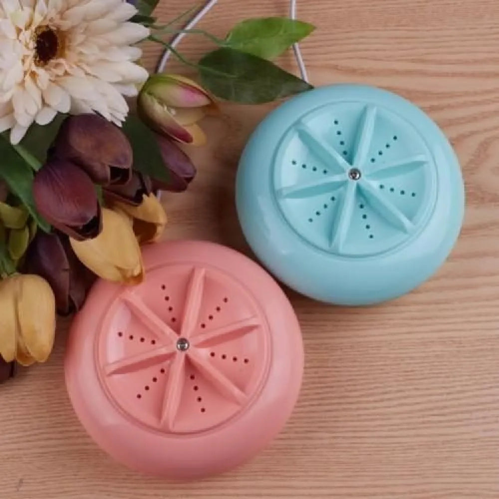 Portable mini washing machine ultrasonic turbine washer
