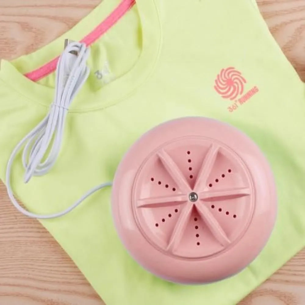 Portable mini washing machine ultrasonic turbine washer