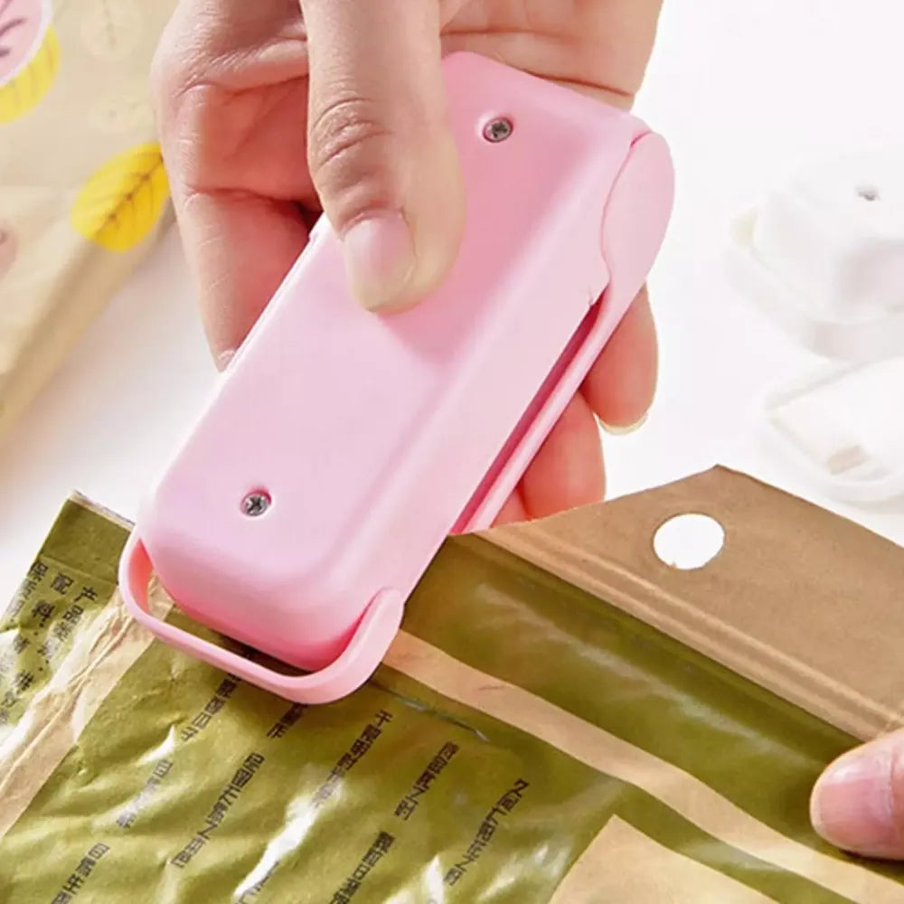 Portable plastic bag sealer - home improvement