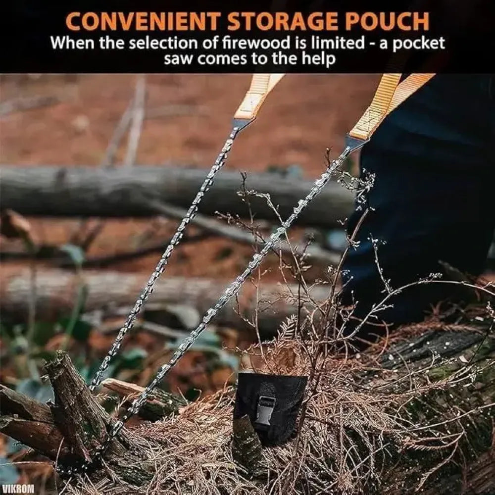 Portable pocket chainsaw - gardening
