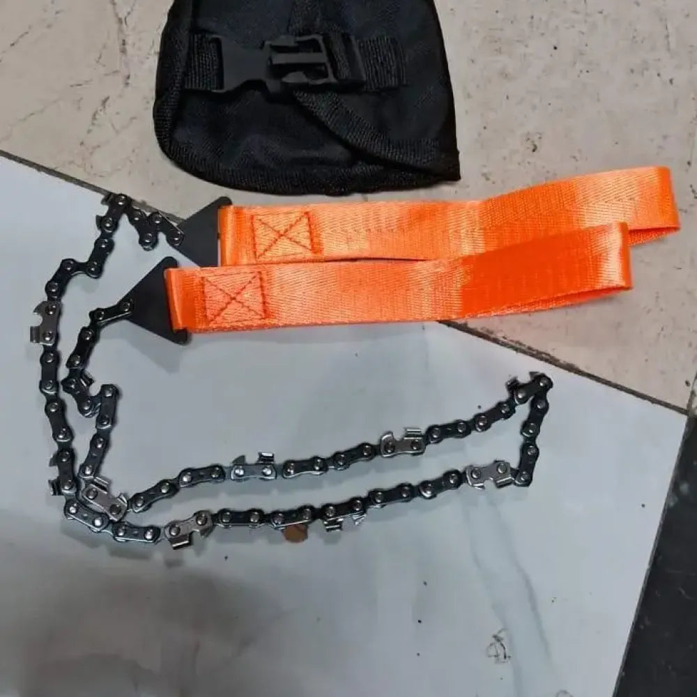 Portable pocket chainsaw - gardening