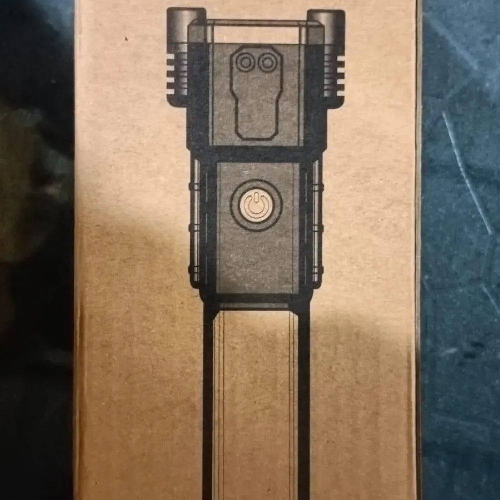 Portable rechargeable torch led flashlight
