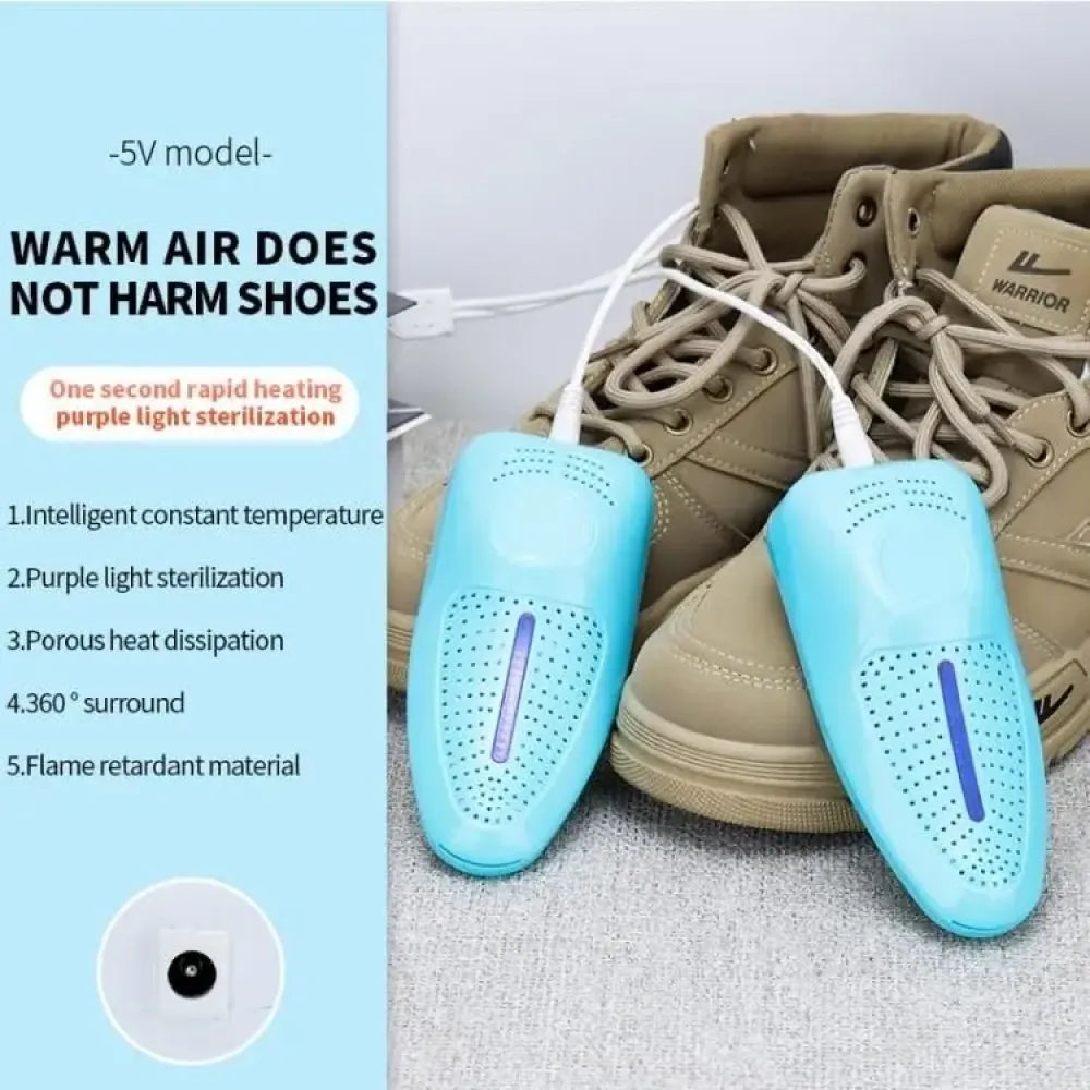 Portable shoe dryer