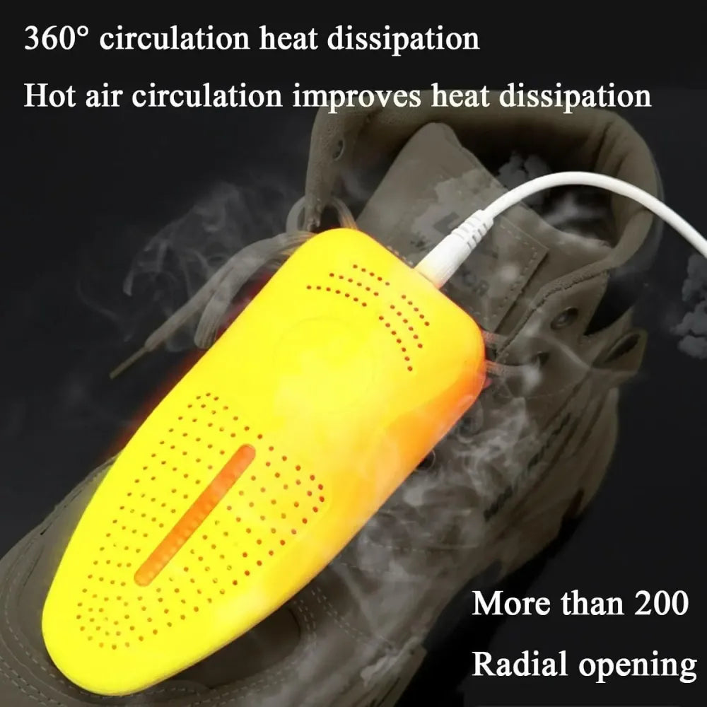 Portable shoe dryer