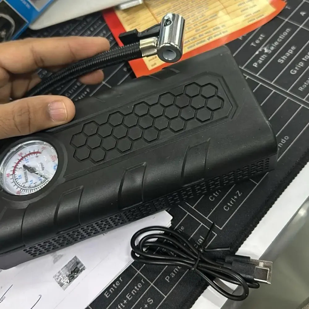 Portable tire inflator - potential heroes
