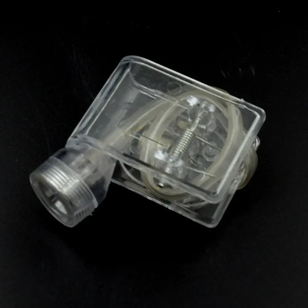 Portable transparent clip light - hardware