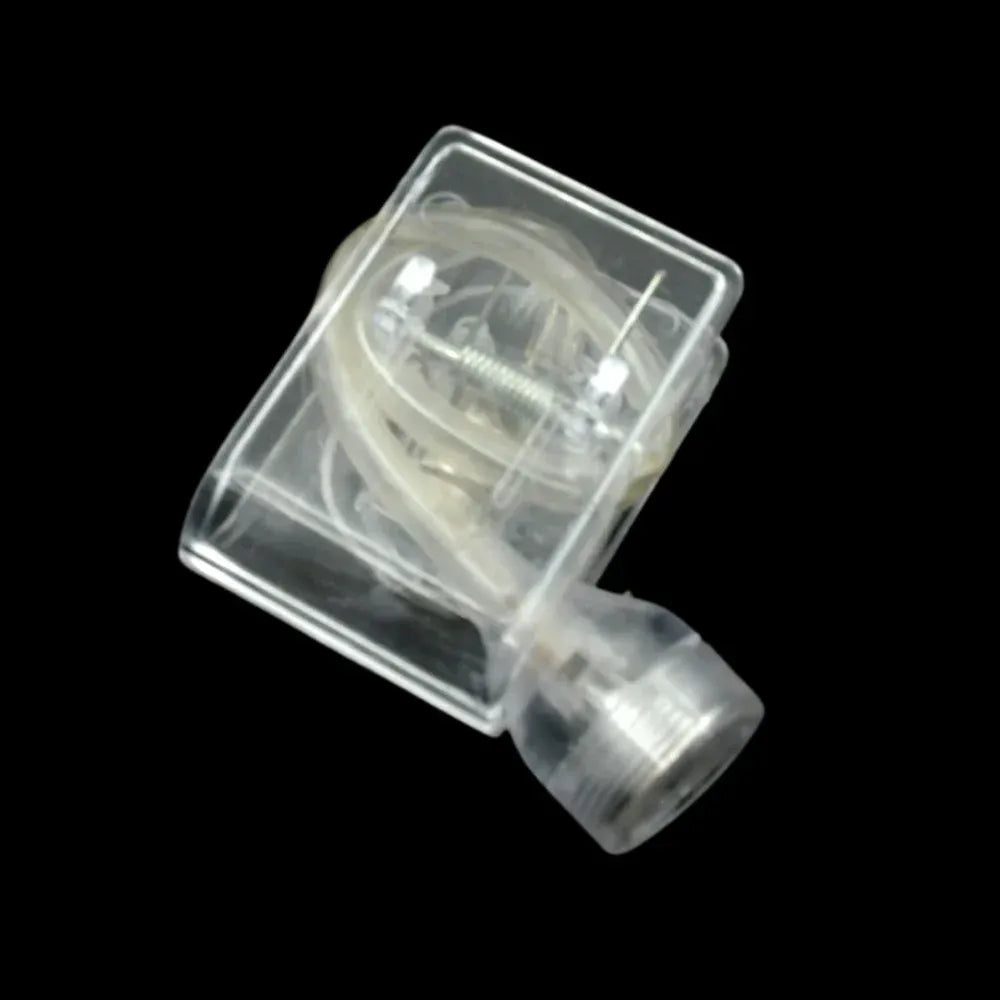 Portable transparent clip light - hardware