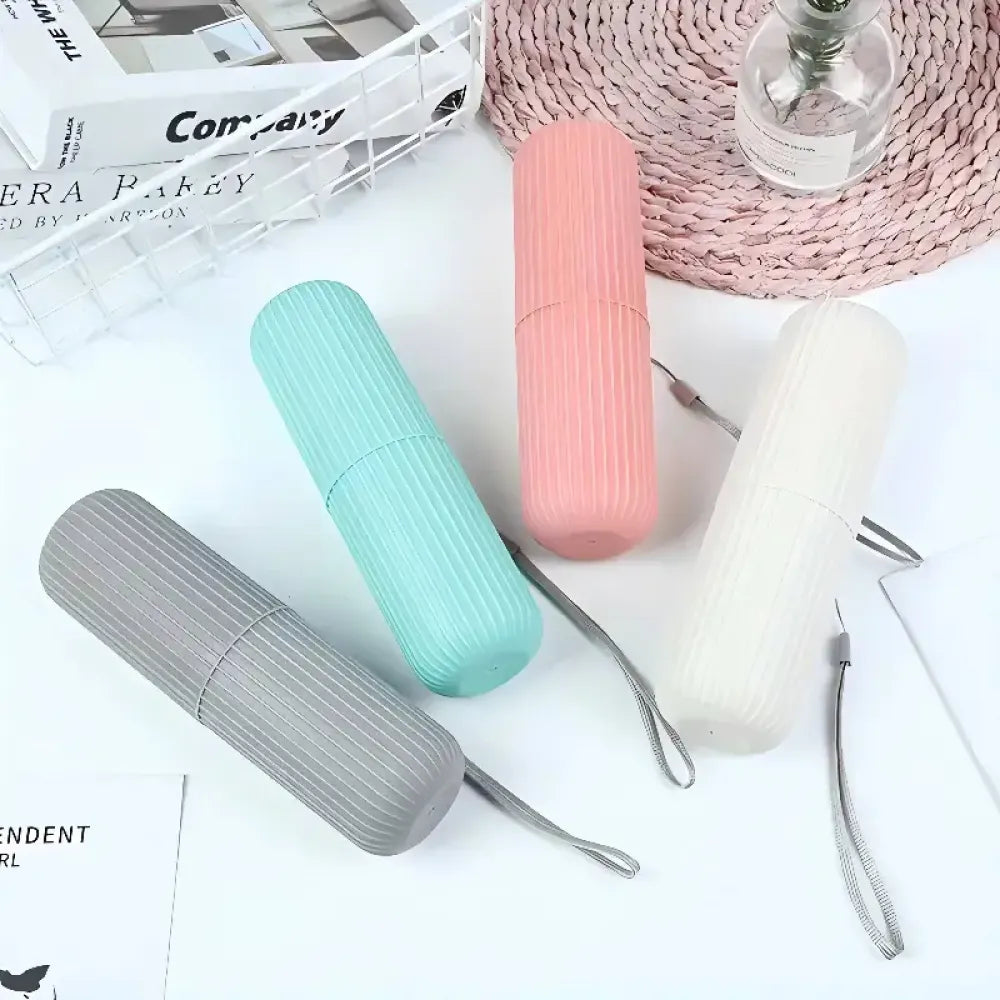 Portable travel toothbrush organizer - home improvement