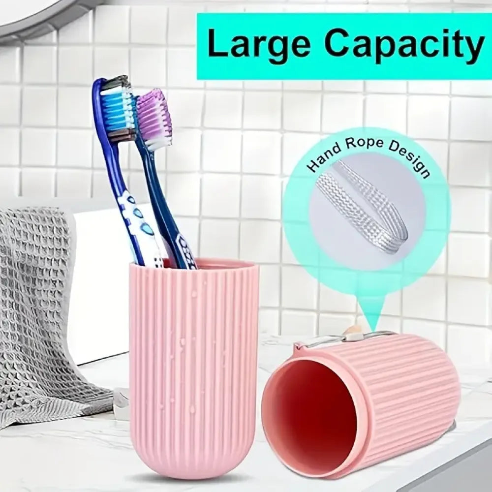 Portable travel toothbrush organizer - home improvement
