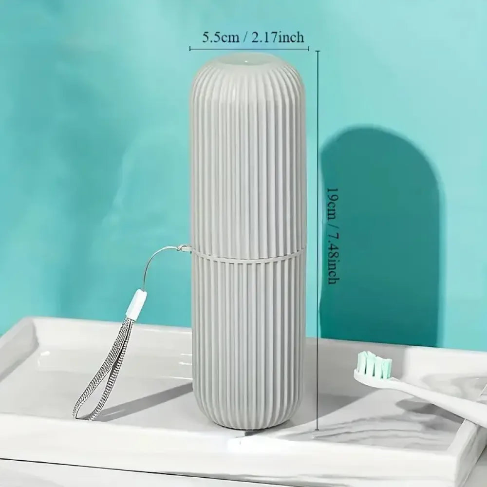 Portable travel toothbrush organizer - home improvement