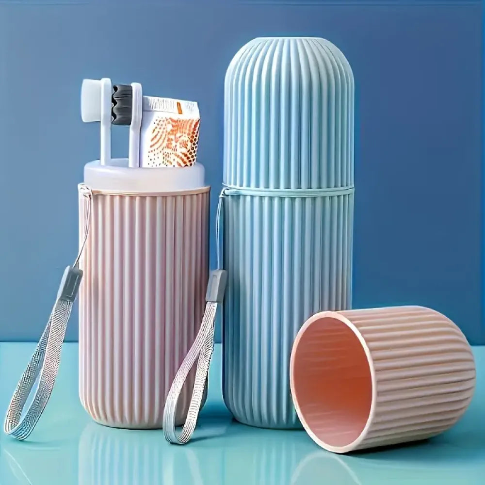 Portable travel toothbrush organizer - home improvement