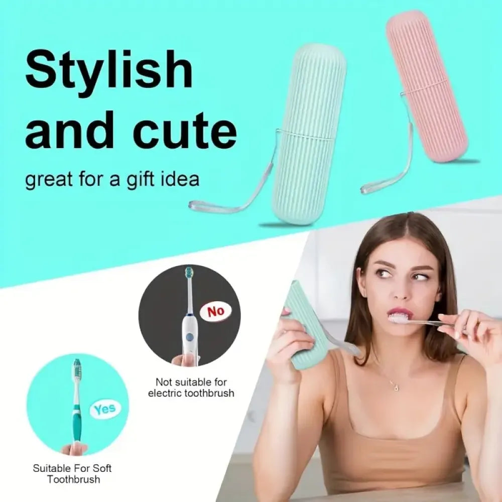 Portable travel toothbrush organizer - home improvement