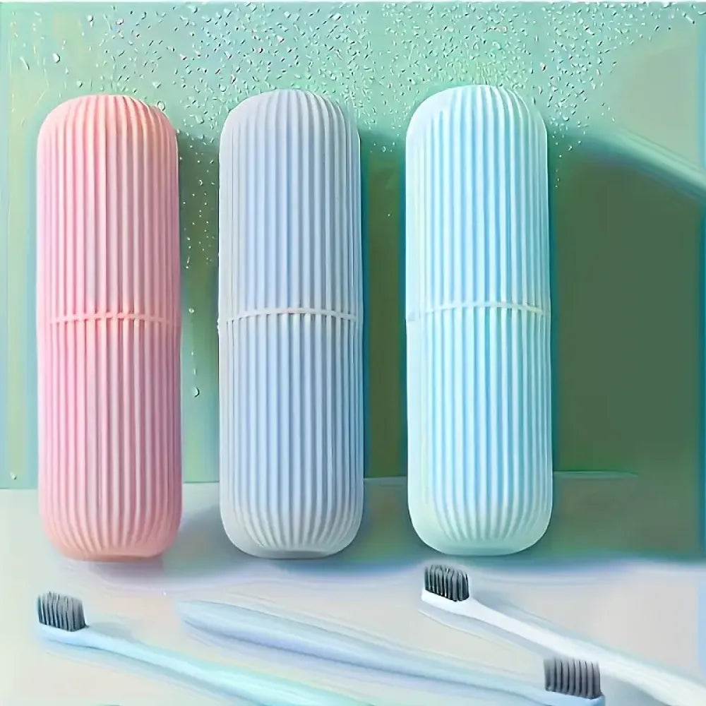Portable travel toothbrush organizer - home improvement