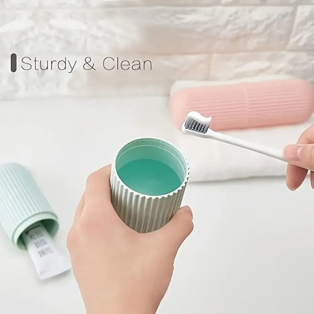 Portable travel toothbrush organizer - home improvement