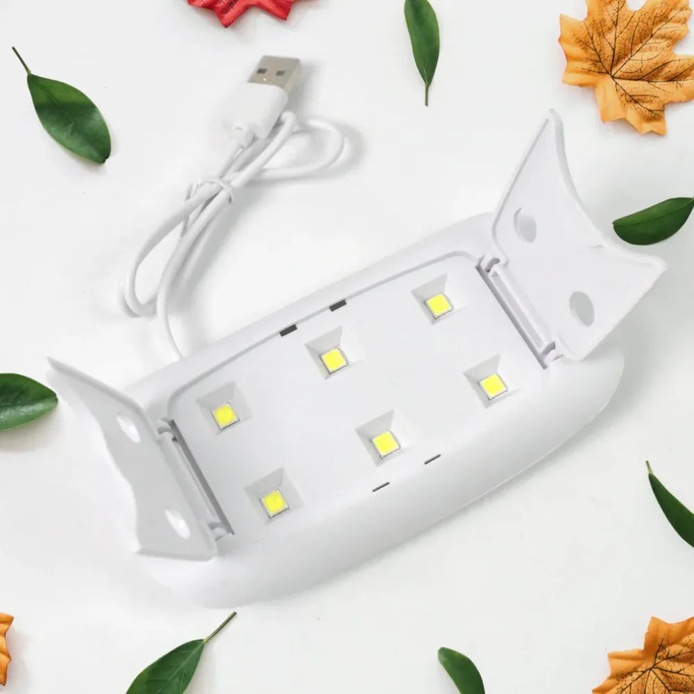 Portable uv led nail lamp - health care