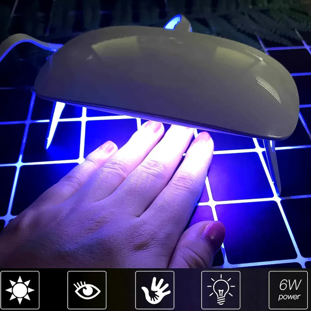 Portable uv led nail lamp - health care