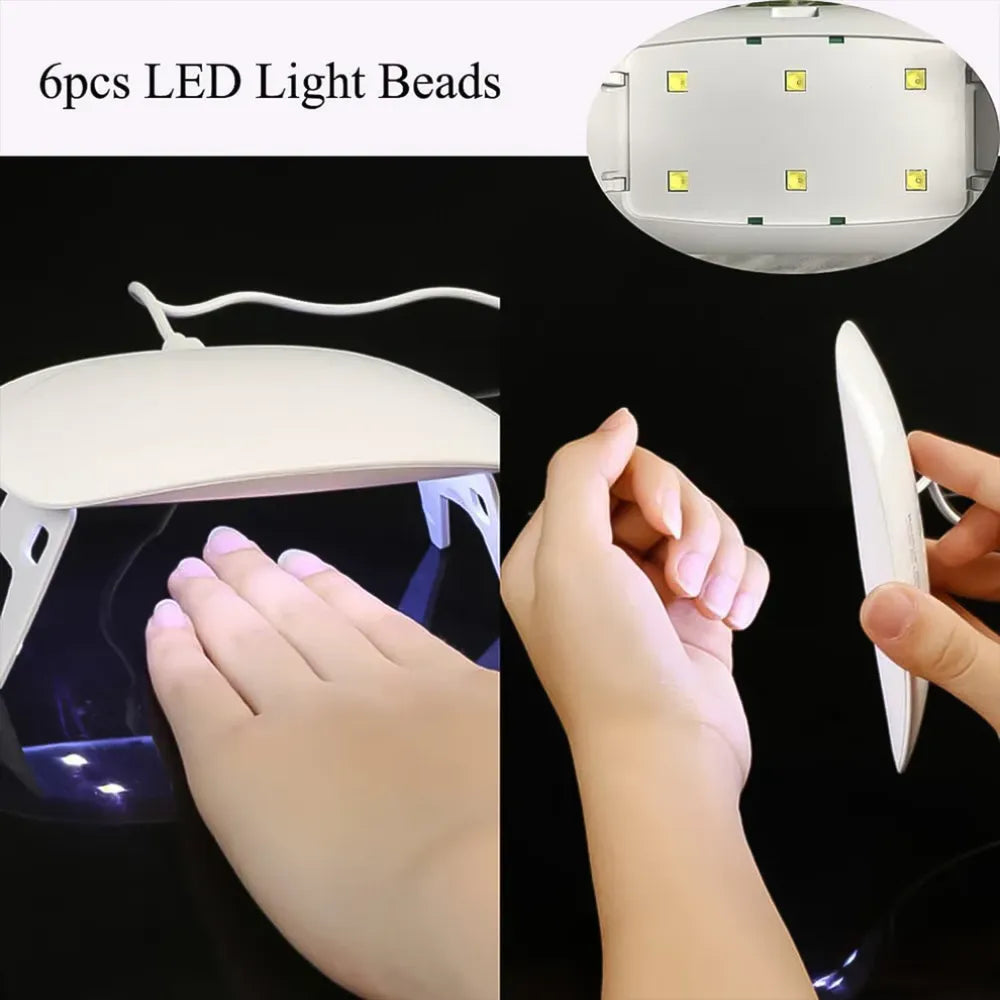 Portable uv led nail lamp - health care