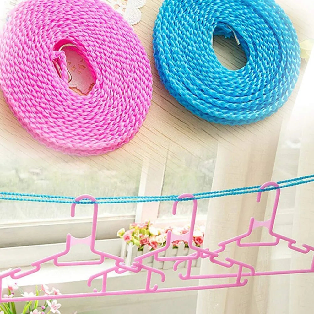 Portable windproof clothesline - home & kitchen